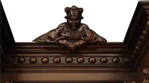 Custom Made Carved French Oven Hood by Renaissance Custom Furniture