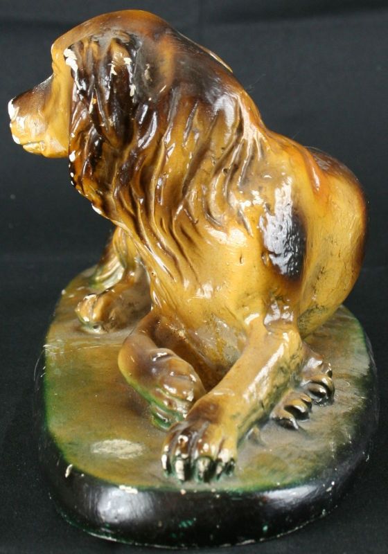 Dog Statue | Vintage Chalkware | EuroLuxHome